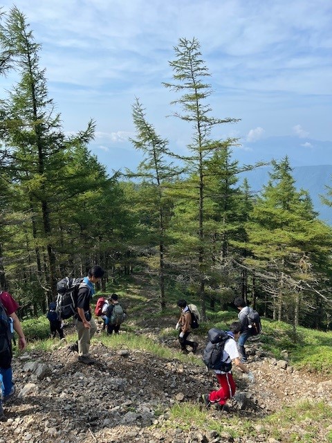 ２日目　下山開始